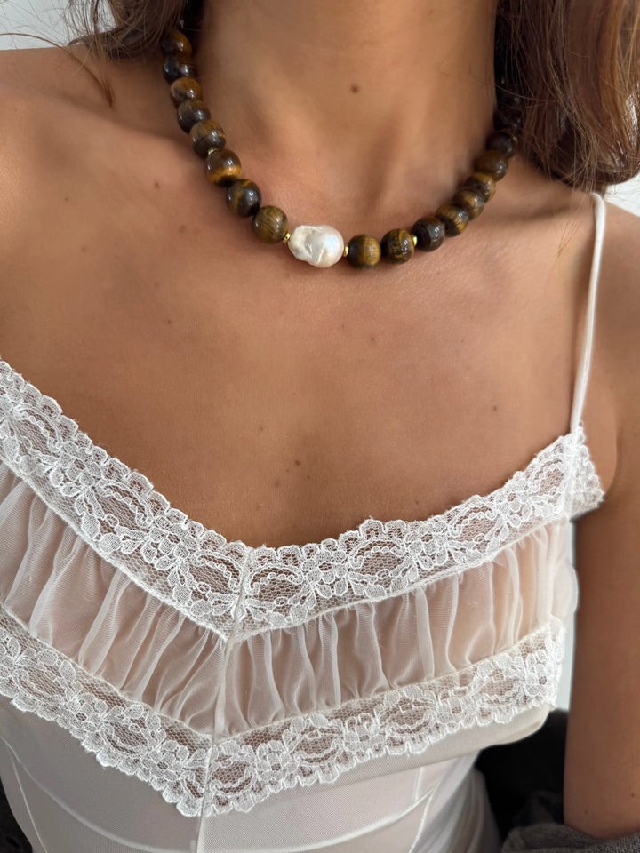 Porter Necklace - Brown COMING SOON