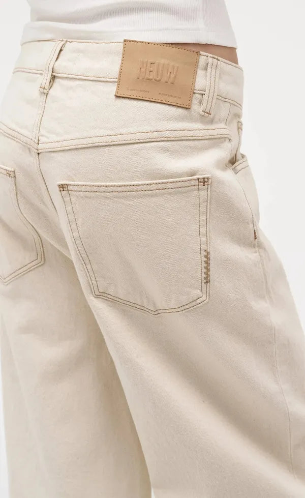 Yoko Baggy Crop Cream