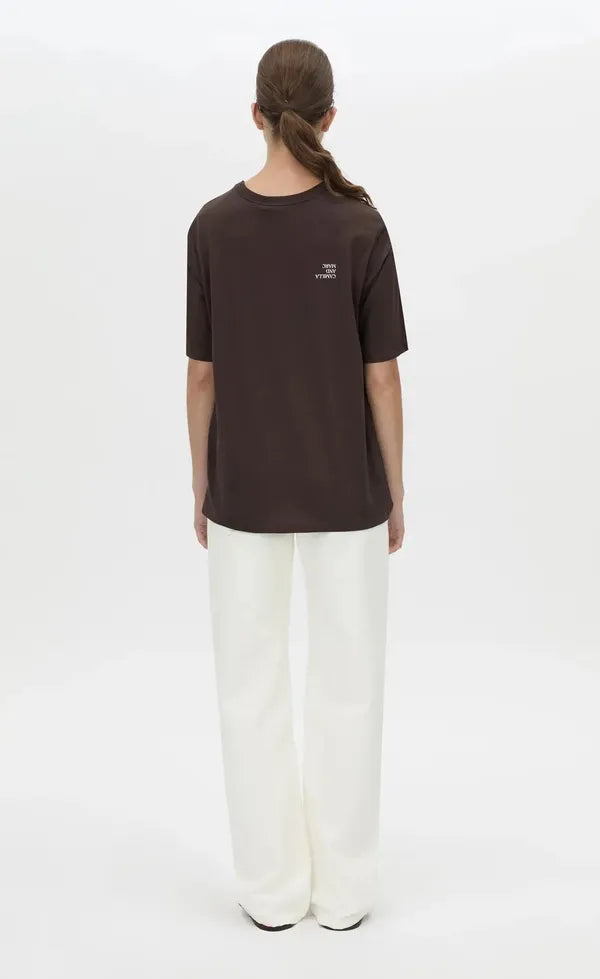 Callista Printed Tee - Hickory