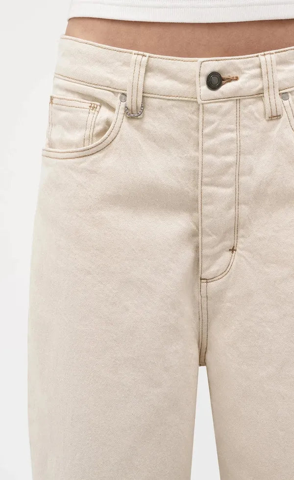 Yoko Baggy Crop Cream