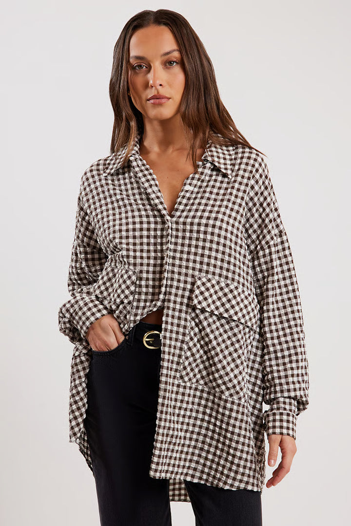 Knox Shirt - Coffee