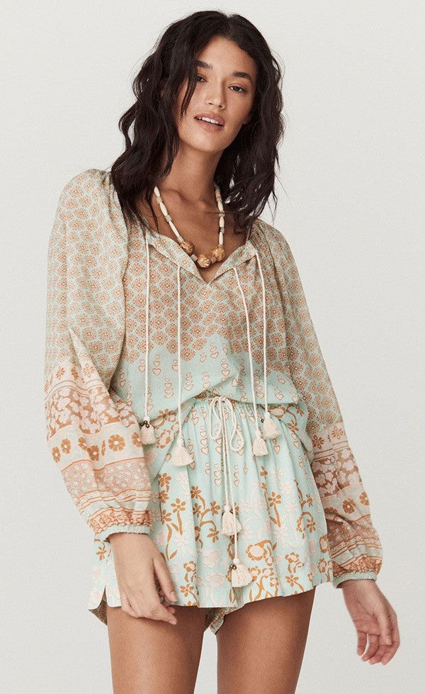 Sweet Nothings Blouse - Peppermint