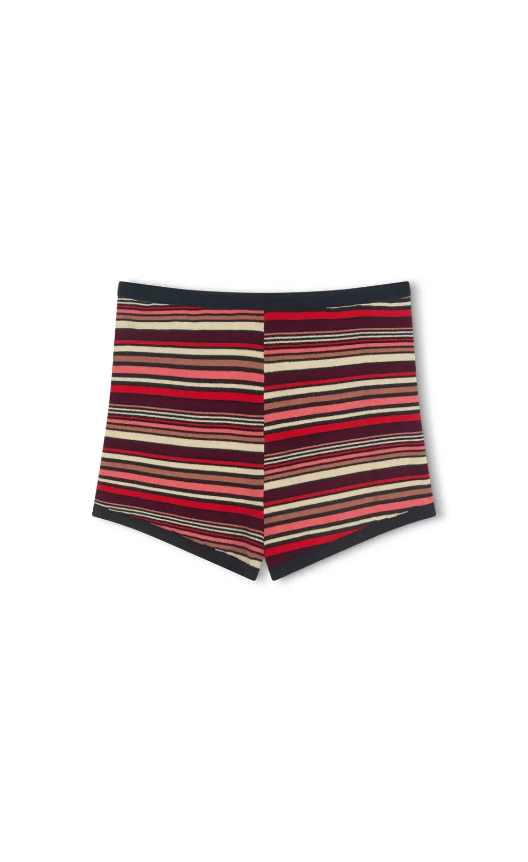 Cotton Knit Shorts - Flame