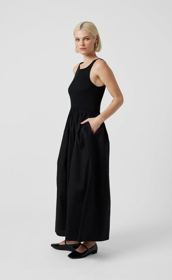 PERSUASION DRESS - BLACK