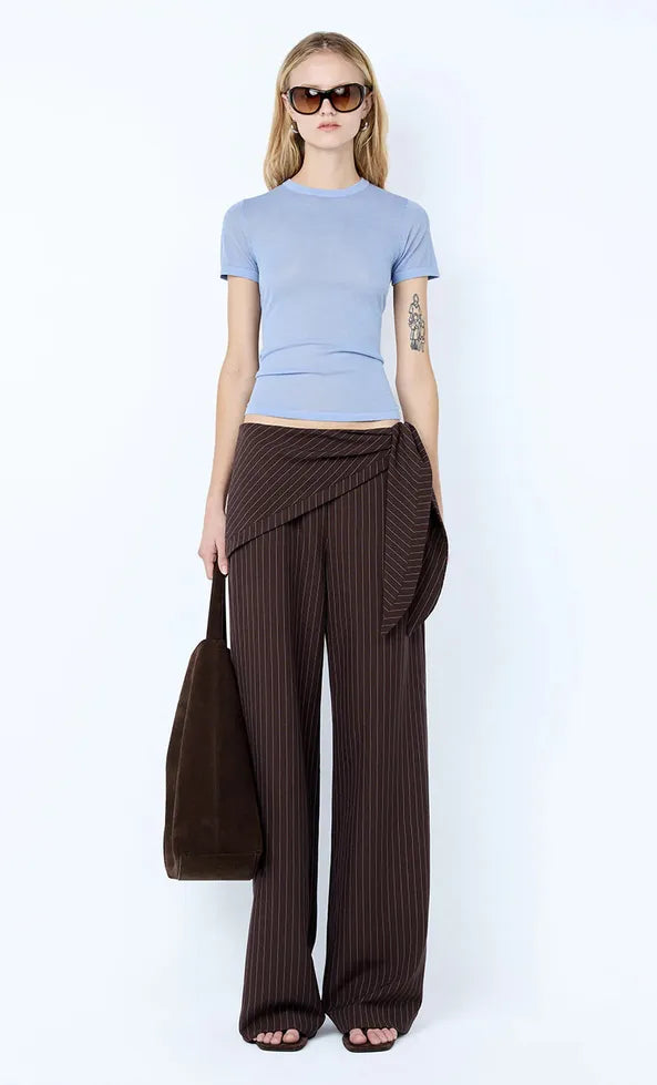 Melrose Baby Tee - Cambray Blue