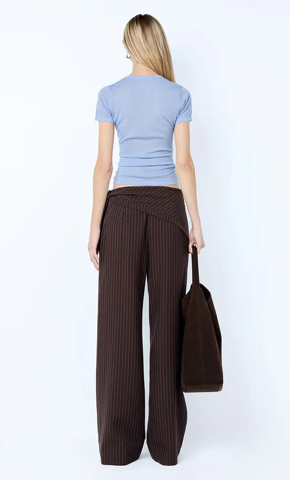 Melrose Baby Tee - Cambray Blue