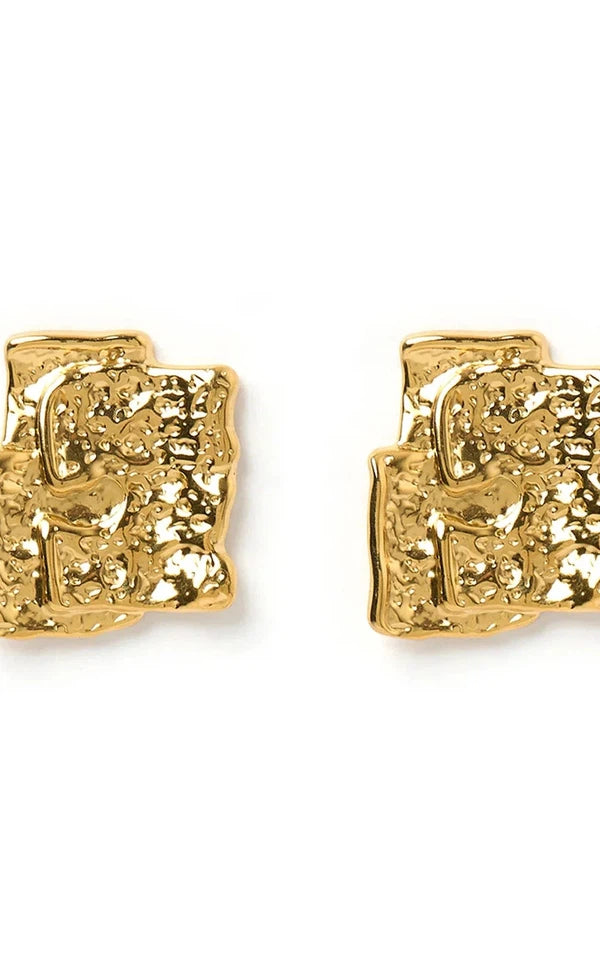 Alba Gold Earrings