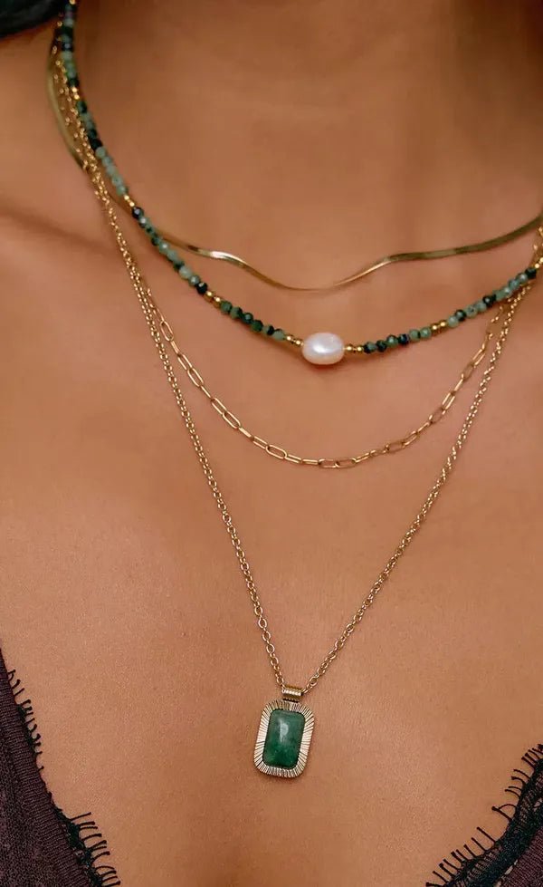 Mila Gemstone Necklace