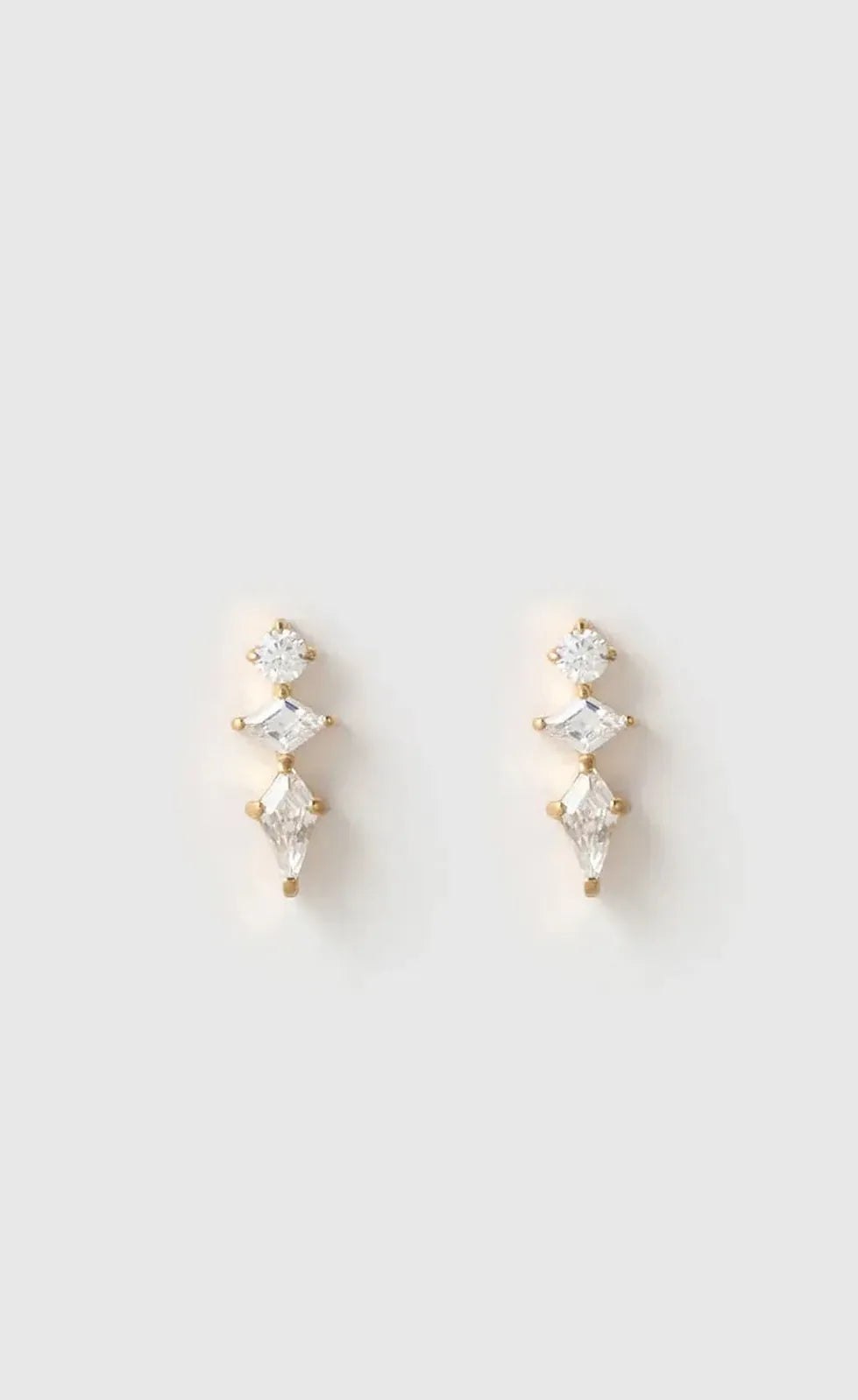 Ava Flat Back Earring