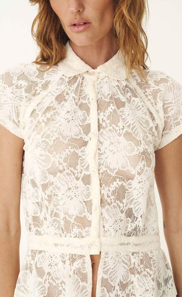 Allie Lace Peplum