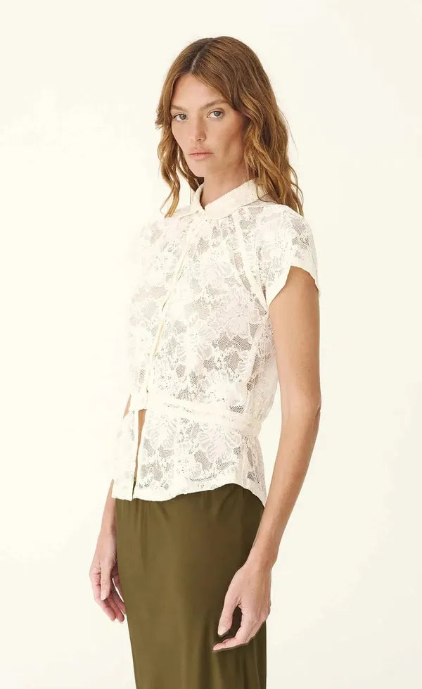 Allie Lace Peplum