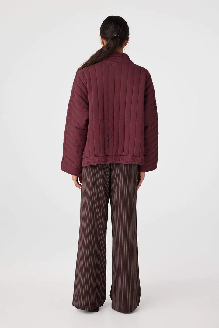 Tessa Jacket Merlot