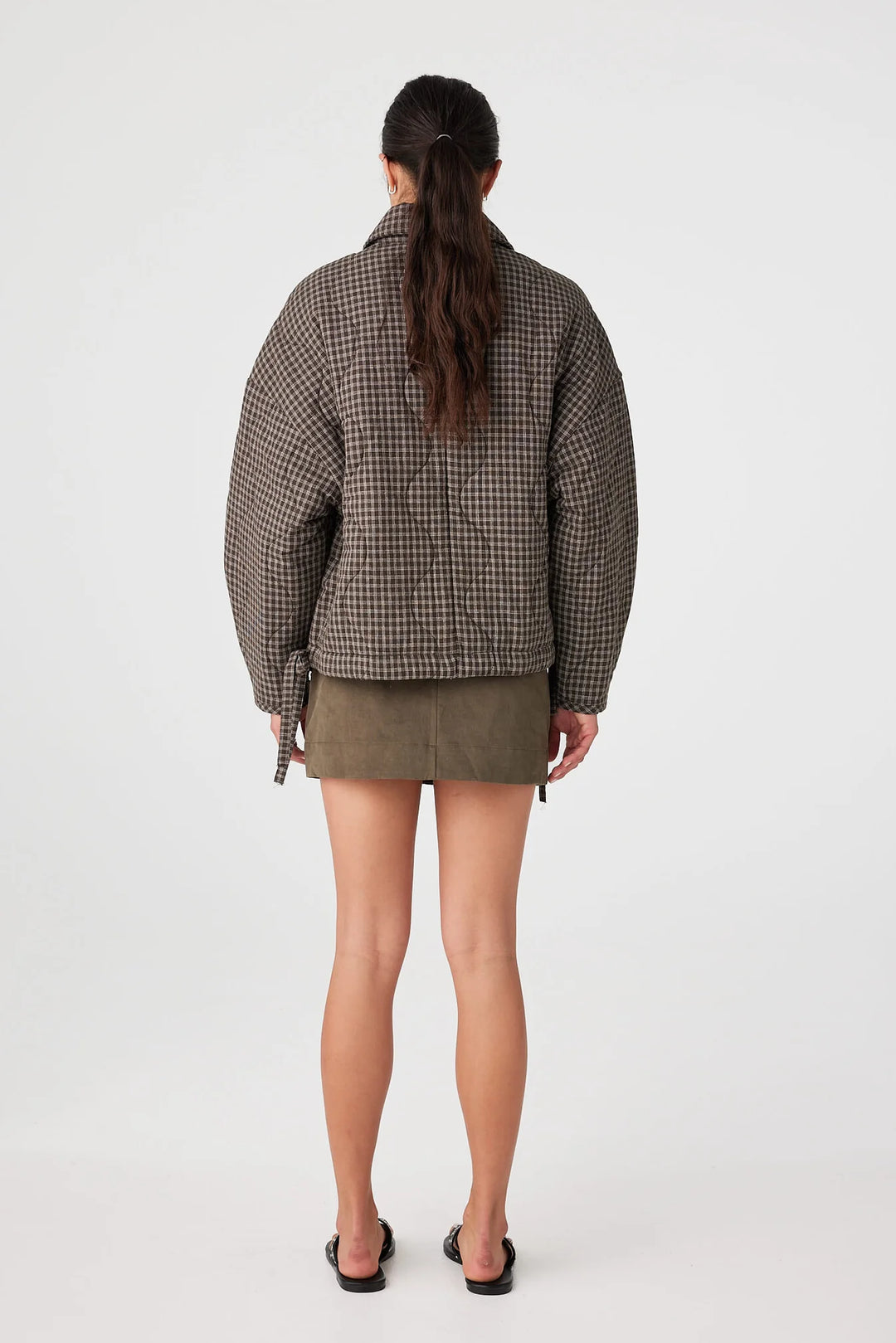 Matteo Jacket - Expresso Check