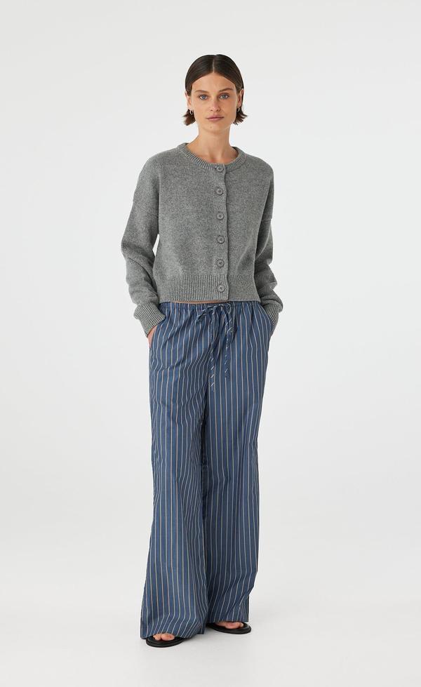 Bobby Cardigan- Grey Marle