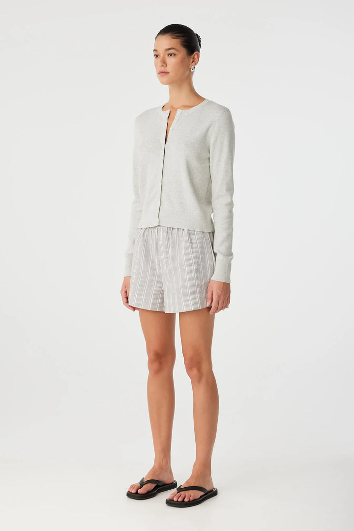 Flynn Cardigan - Grey Marle