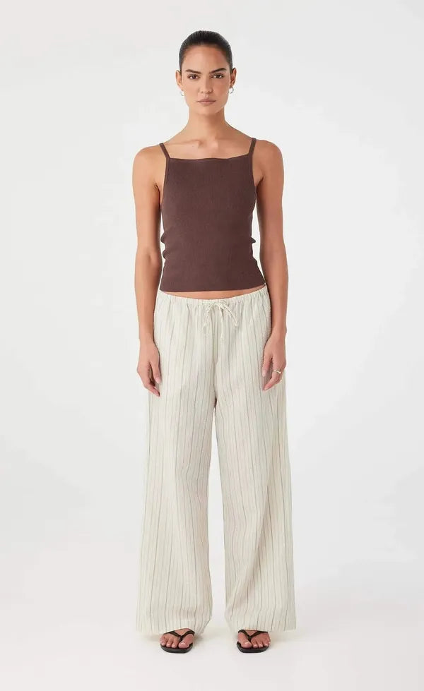 Sienna Tank - Espresso