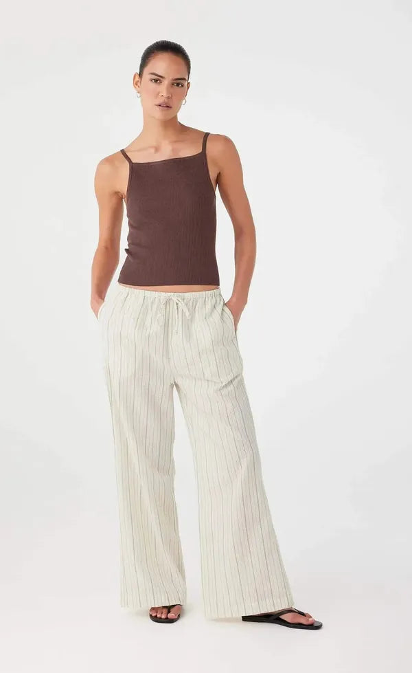 Rae Drawstring Pant - Olive