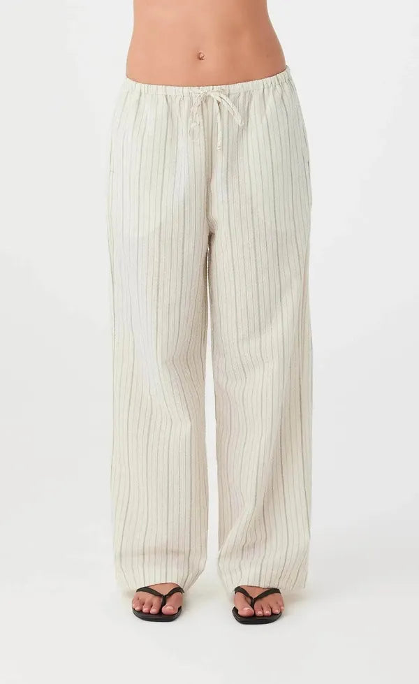 Rae Drawstring Pant - Olive