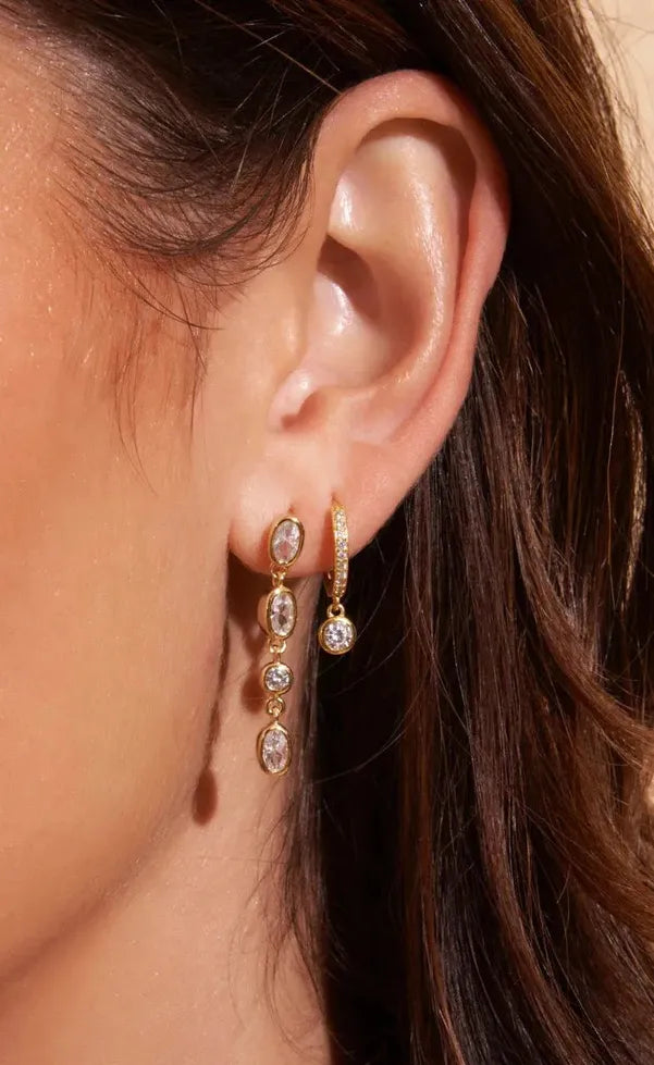 Isadora Earrings - Stone