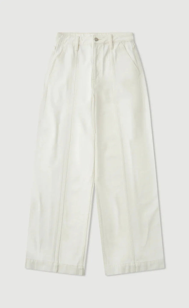 Lexi Wide Leg Jean - Vintage White