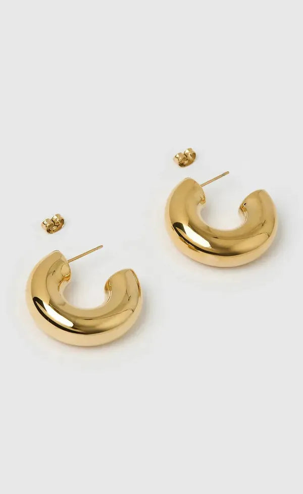 Bella Gold Hoop Earring