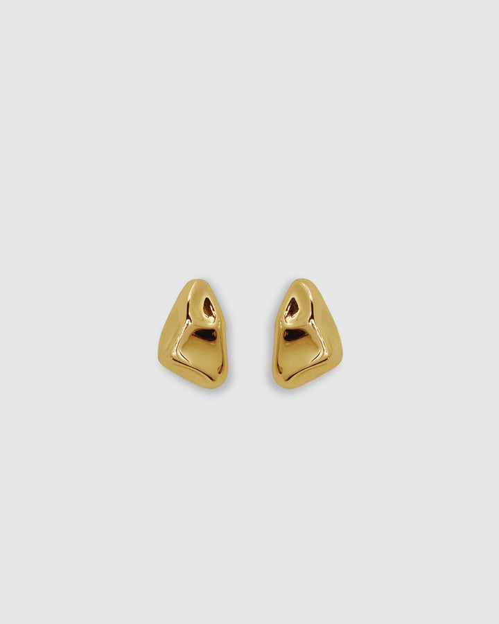Halle Earrings - Gold