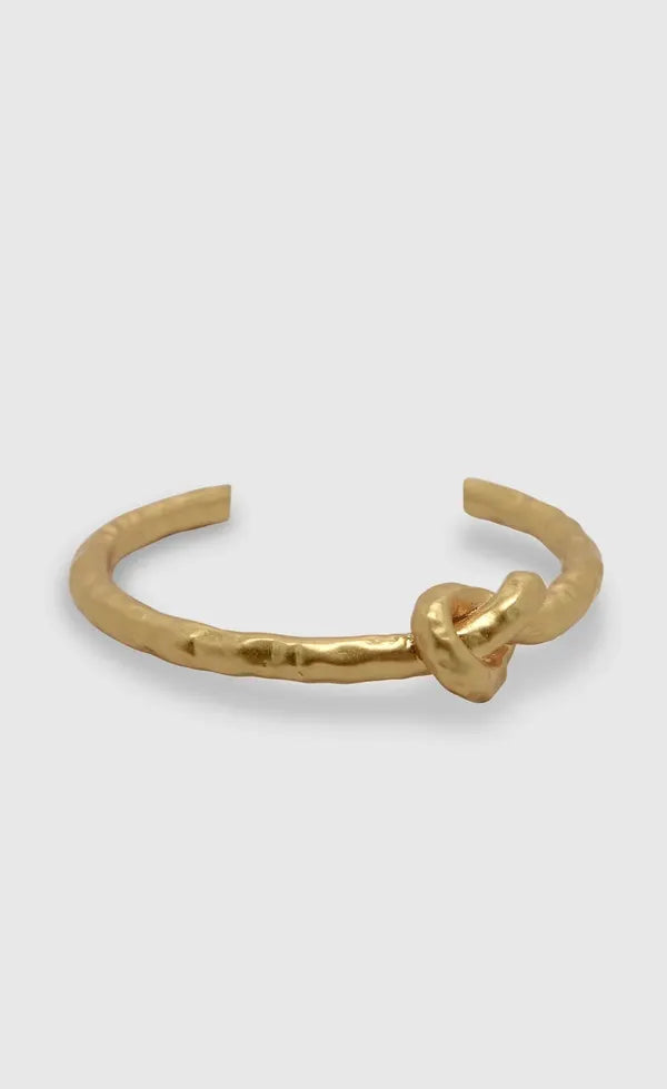 Knotted Bracelet - Gold