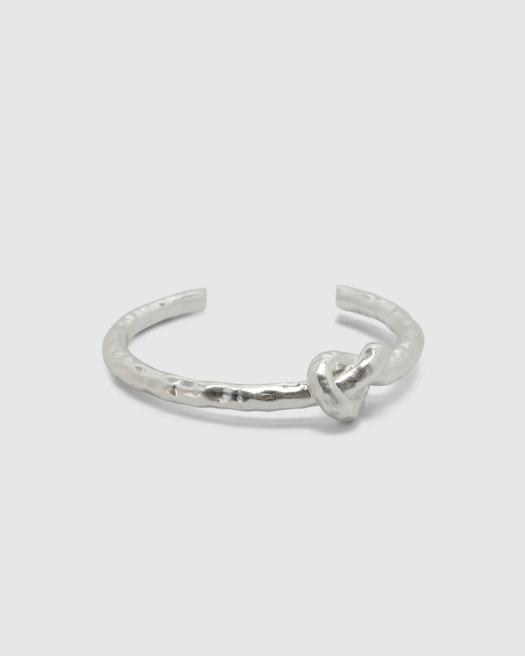 Knotted Bracelet - Silver