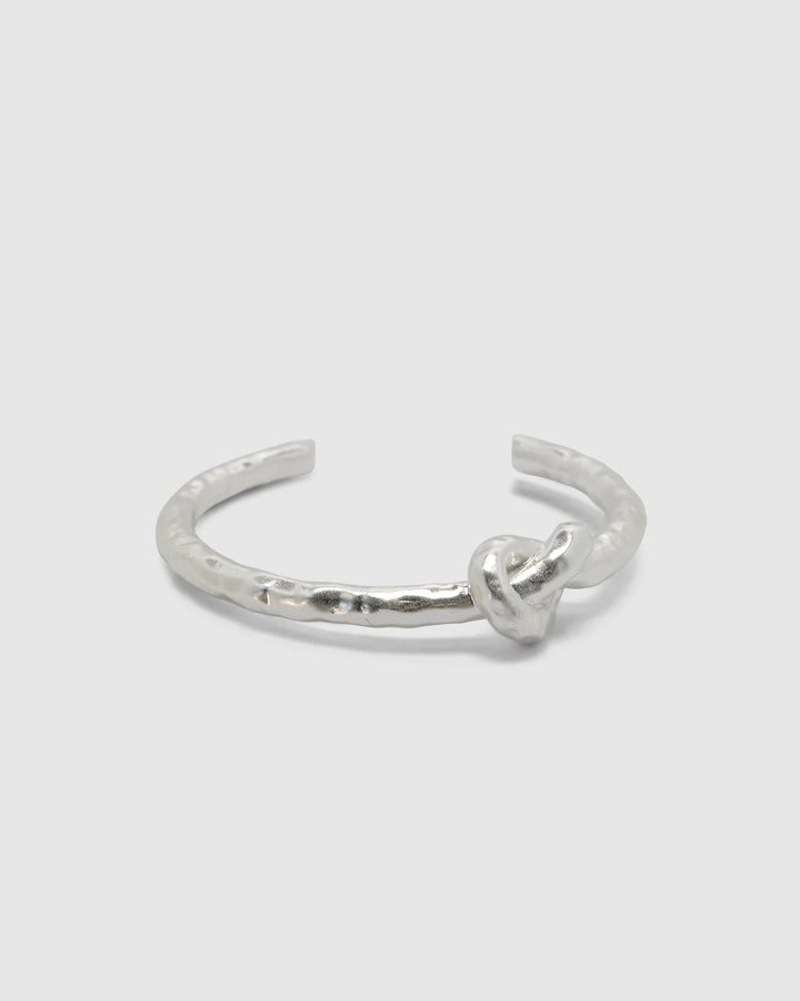 Knotted Bracelet - Silver