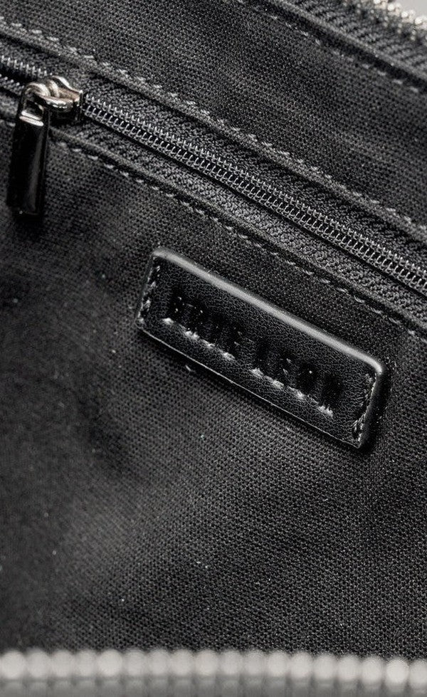 Mischa Crescent Bag - Black