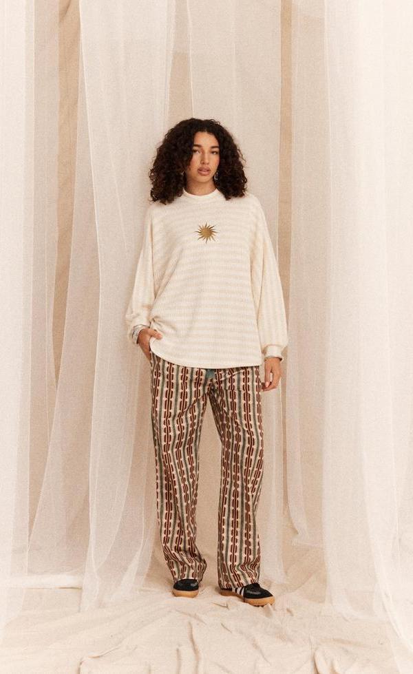 Canto Striped Knit Jumper