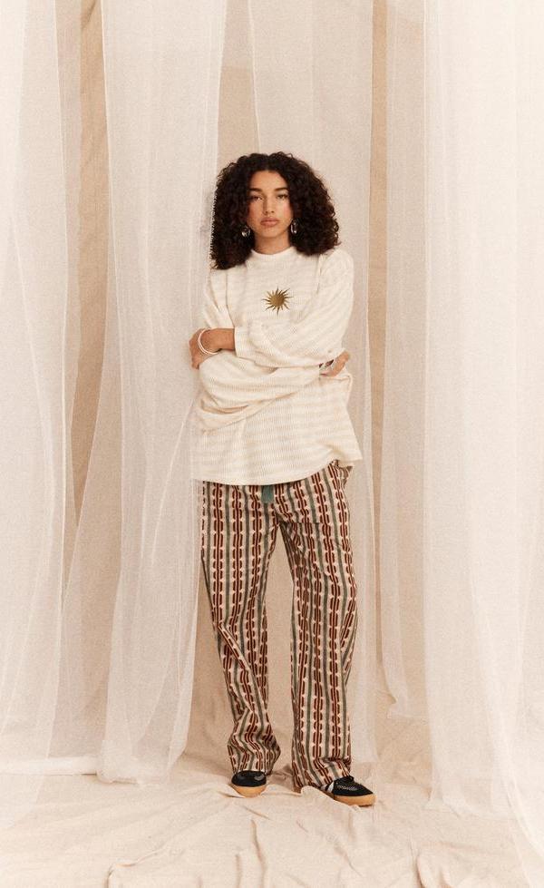 Canto Striped Knit Jumper