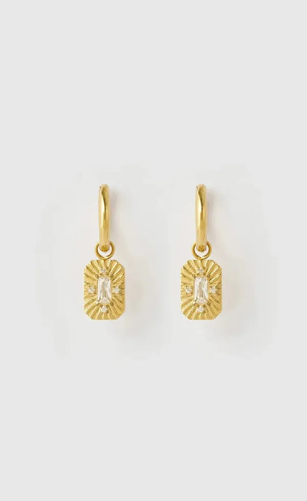 Cazimi Gold Earrings