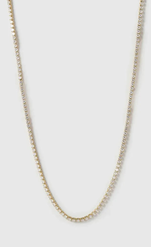 Charlize Tennis Necklace