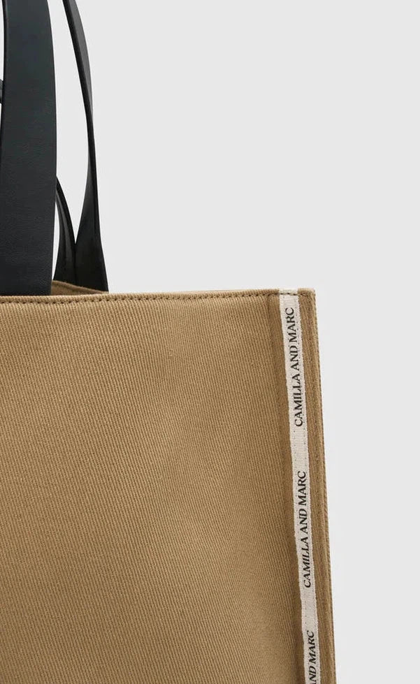 Alphonese Tote Camel and Black