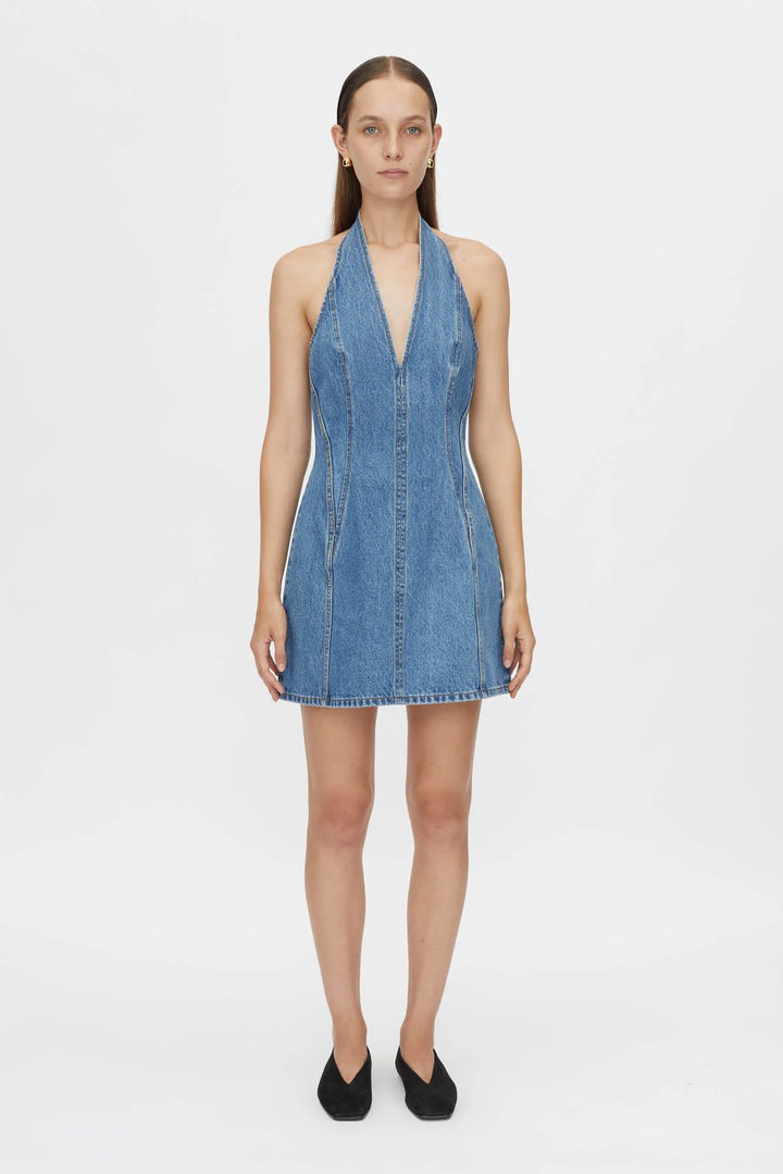 Cascadia Denim Mini Dress