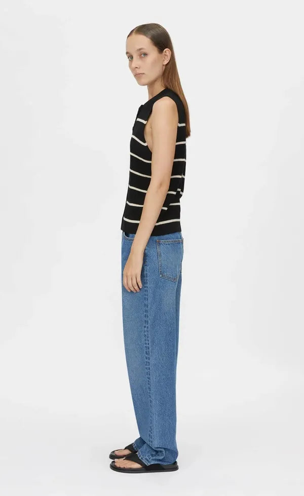 Gale Button Up Sleeveless Cardigan