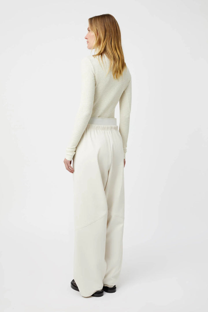 Orion Slub Jersey Top - Chalk