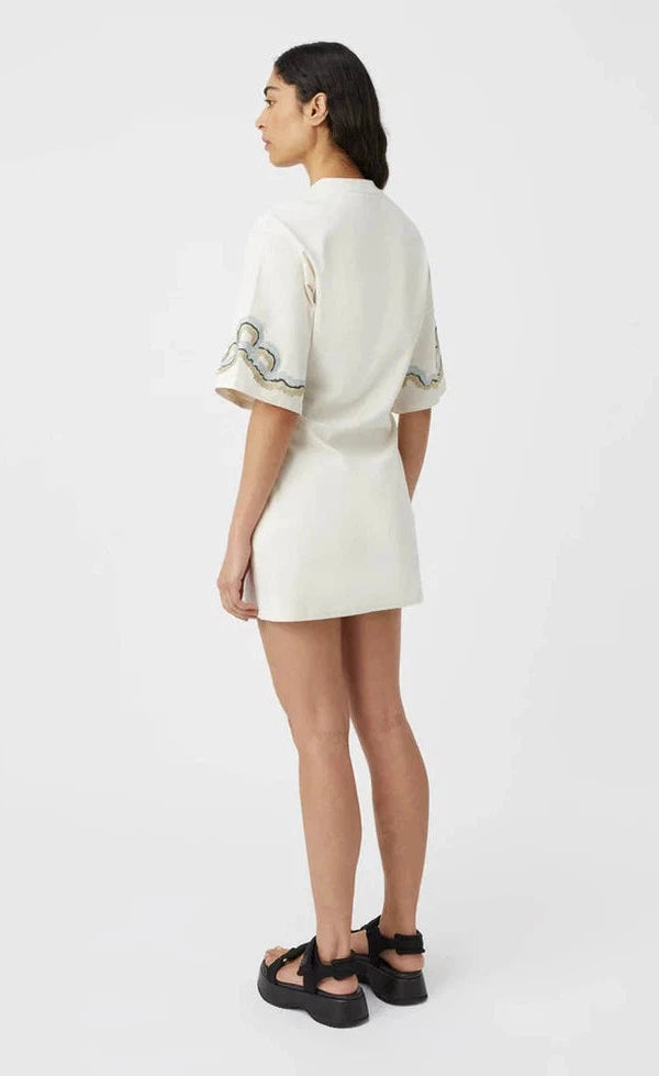 Serene Tee Dress - Ivory