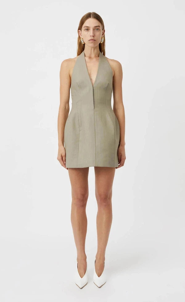 Pompidou Dress - Light Brown