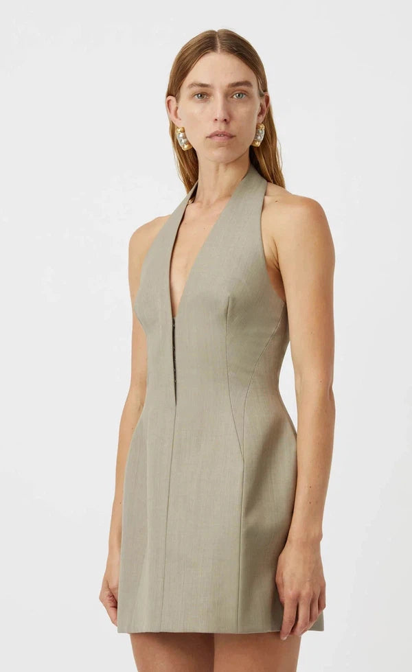 Pompidou Dress - Light Brown