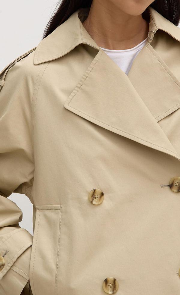 Casey Short Mac Jacket - Natural