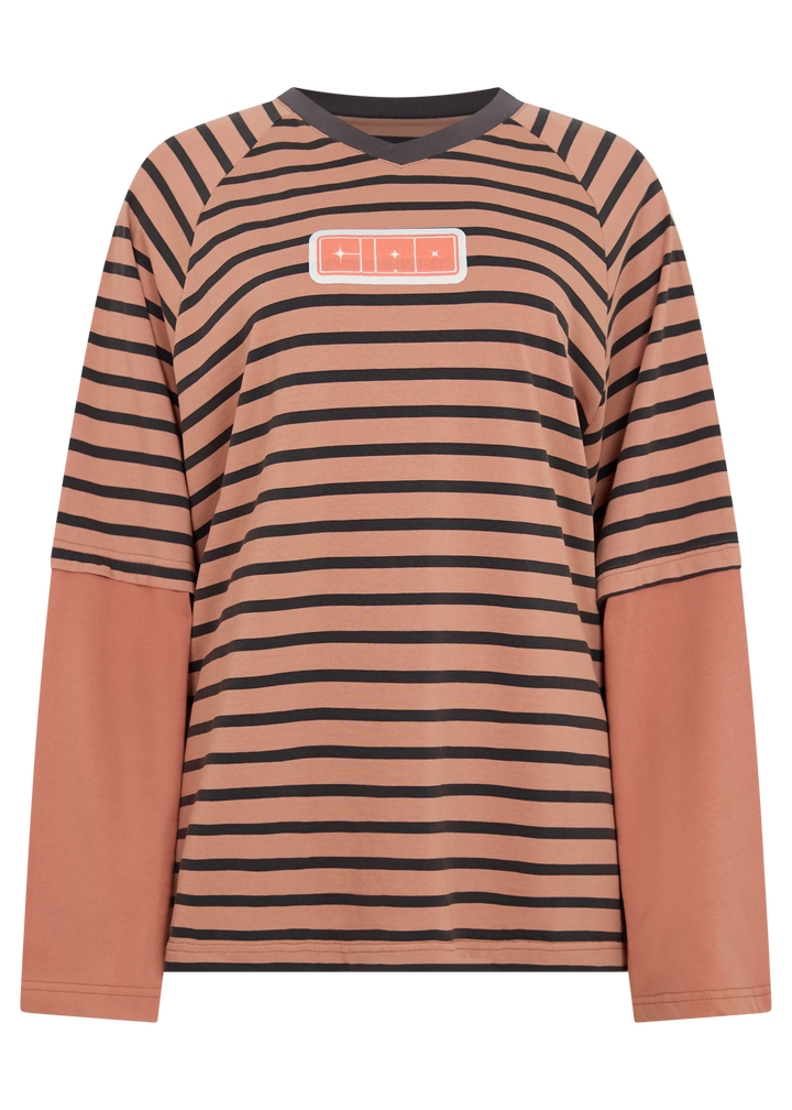Double Trouble LS Tee