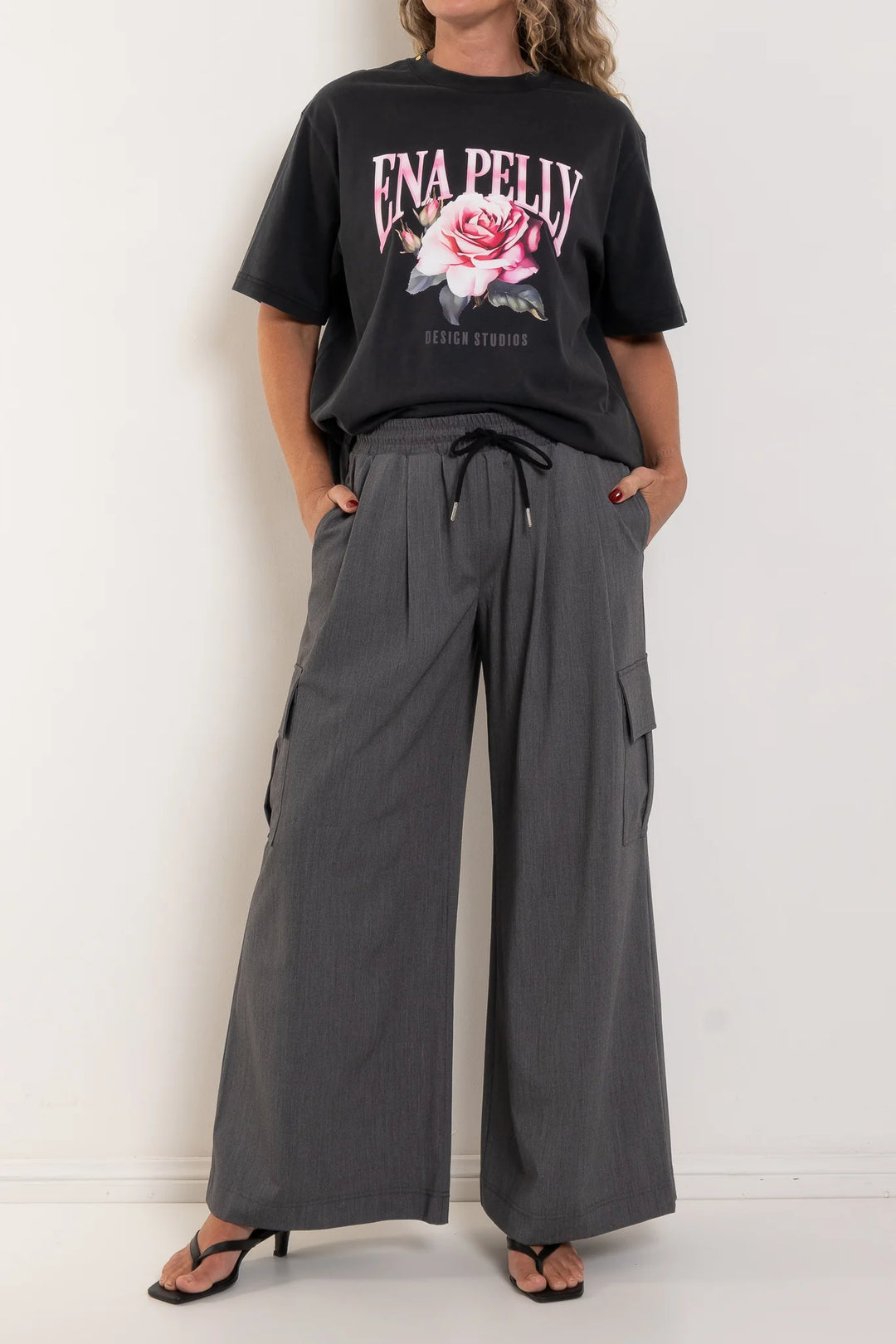 Maya Utility Pant - Charcoal