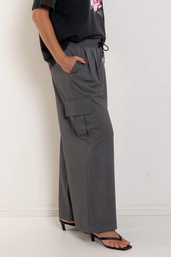 Maya Utility Pant - Charcoal