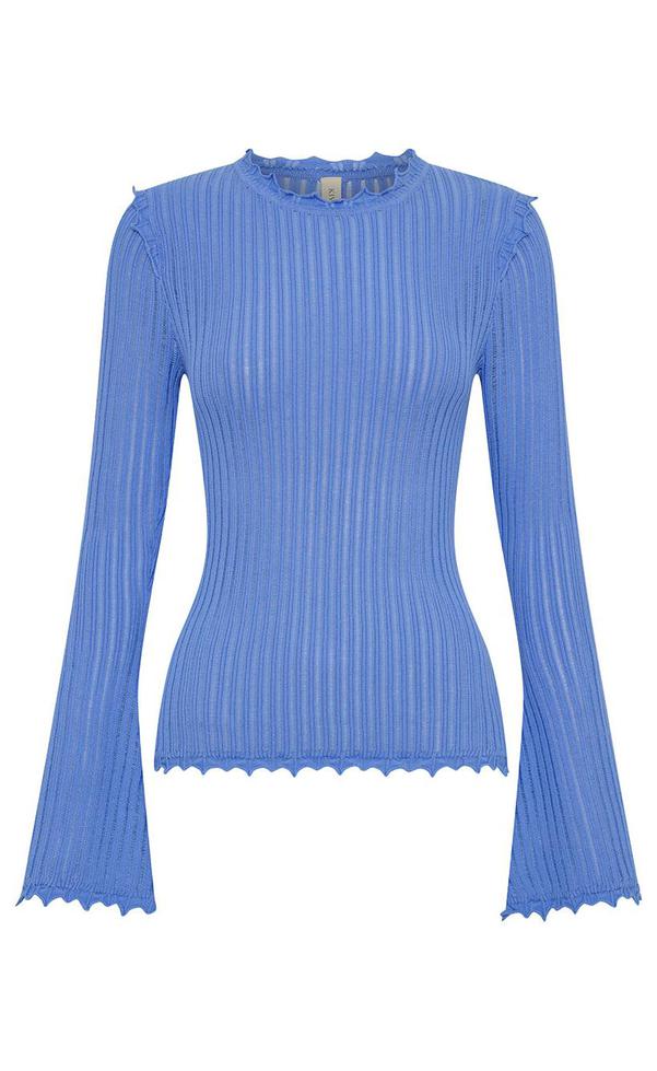 Diana Knit Top - Blue