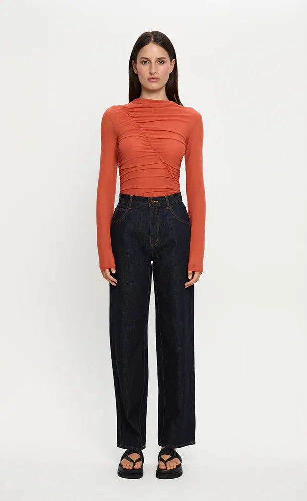 Dylan Mesh Top -
