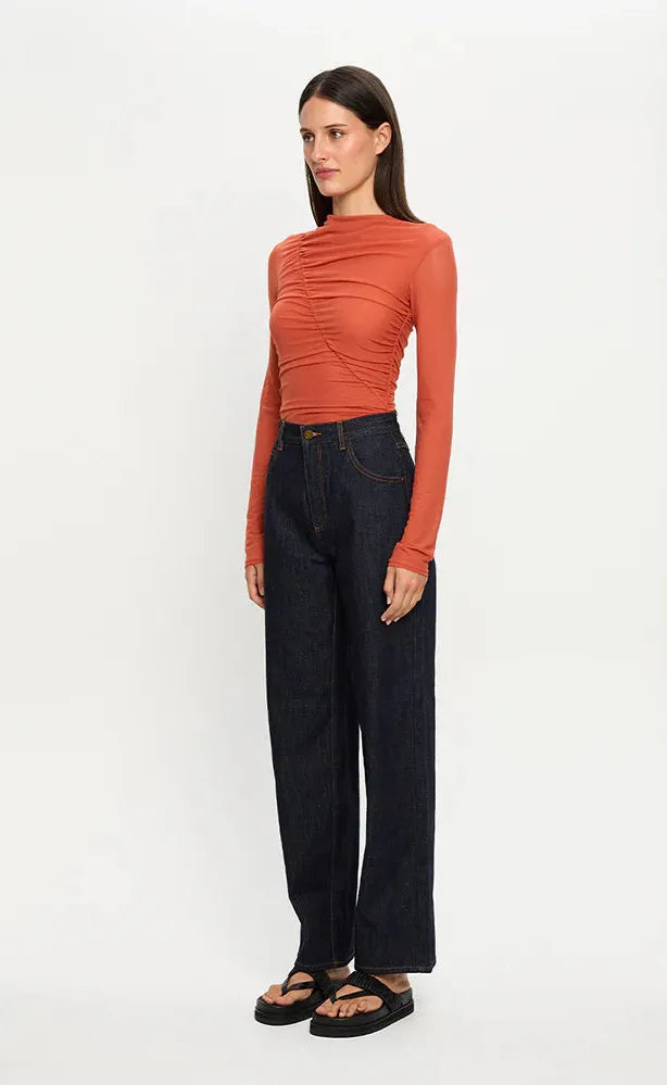 Dylan Mesh Top -