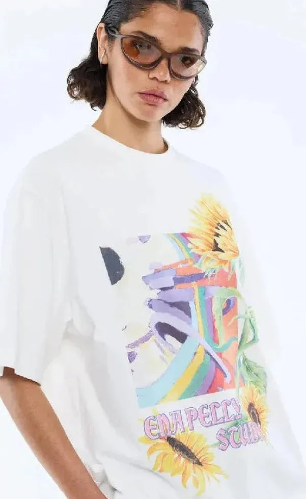 Sunflower Wrap Tee