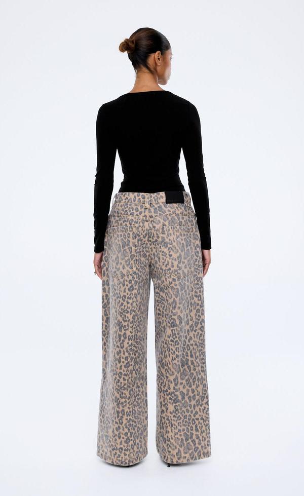 Wynn Animal Jean - Leopard